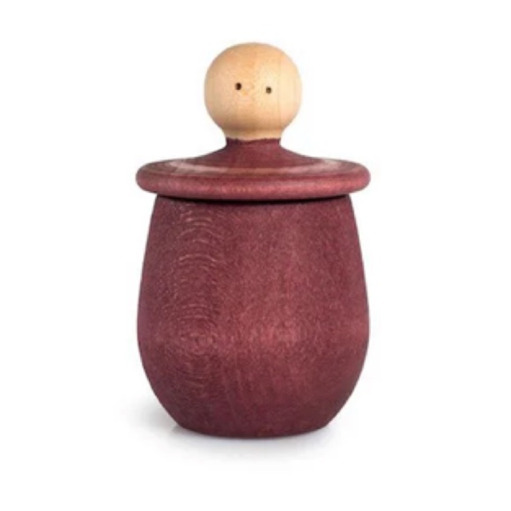 Grapat Red Little Things | Wooden Top | Cup
